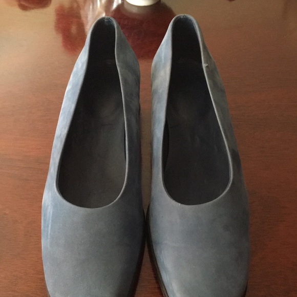 Arche slip on loafers in blue nubuck - Picture 1 of 4